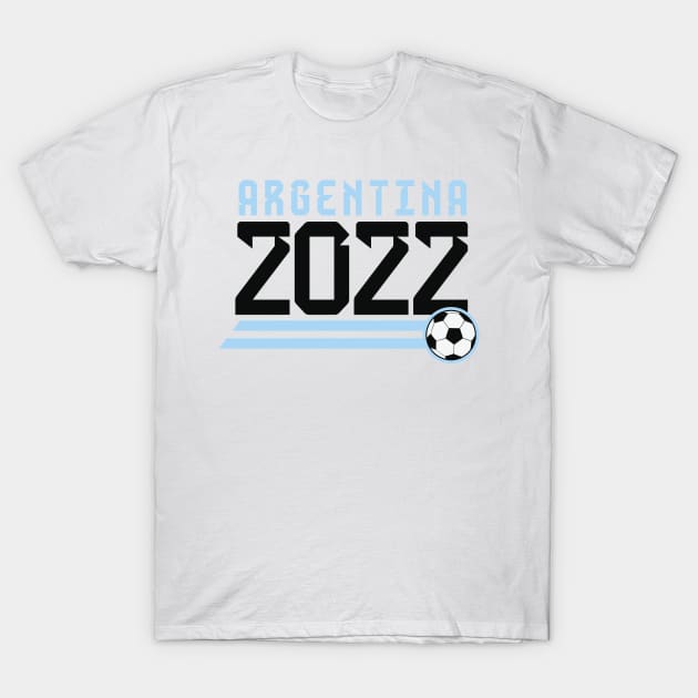 Argentina 2022 T-Shirt by burlybot